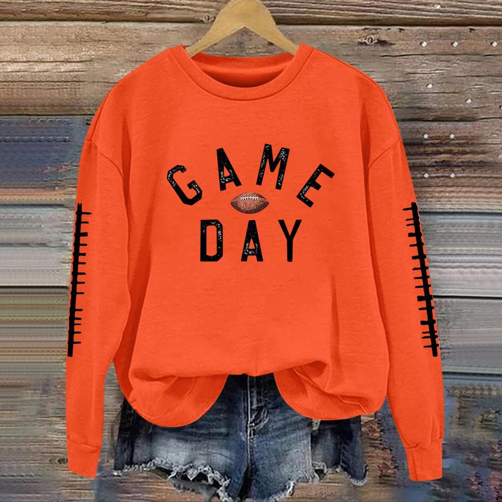 Женский модный и повседневный пуловер с длинными рукавами, принтом и круглым вырезом, спортивный топ-свитшот