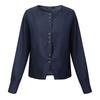 ZANZEA Women Casual Round Neck Loose Long Sleeve Solid Blouse