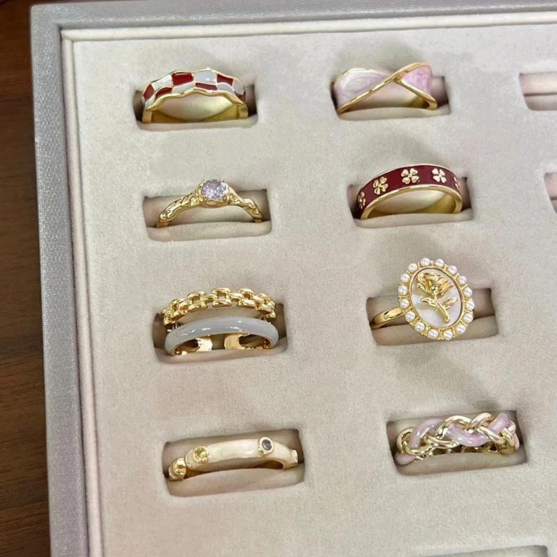 Кольцо-бабочка с цветной эмалью, женское отверстие, регулируемая ниша, уникальное кольцо высокого класса, новая тенденция ручных украшений