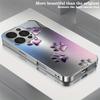 Стильный металлический отпечаток кошачьей лапы для чехла iPhone 17, модные чехлы для телефона, стеклянный чехол для телефона для iPhone 17 16 15 14 13 12 pm Pro Plus
