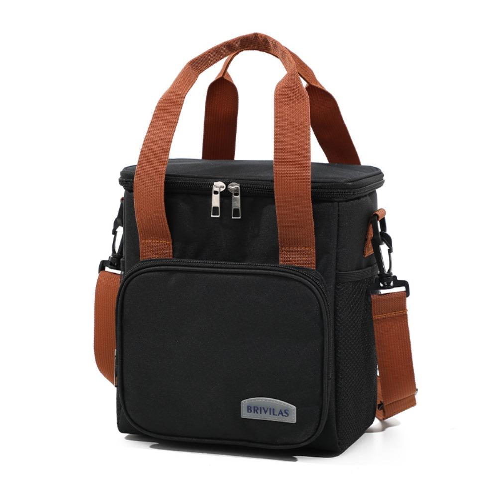 Large Capacity Lunch Bag Portable Insulated Case Fashion Picnic Cooling Box Outdoor Camping