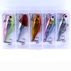 5Pcs/box 7cm 24g Winter Fishing Lures Plastic VIB Hard Bait Lead Inside Vibration Fishing Tackle