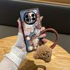 Осенне-зимний плюшевый медведь на шнурке подходит для чехла для мобильного телефона Huawei matex1 складного x1 нового Mate11 портативного чехла X1 коллекционного издания