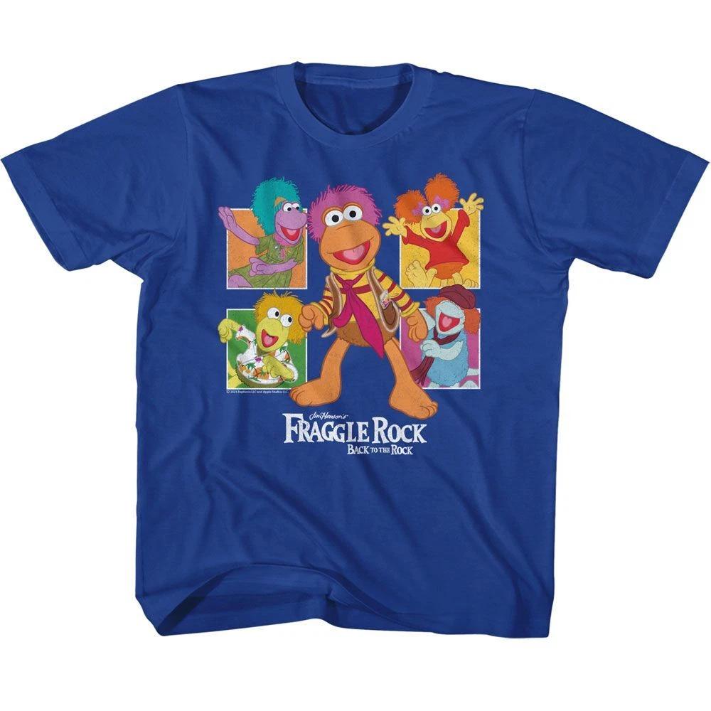 Fraggle Rock Four Squares TV Children's T-shirt
