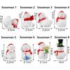 Micro Landscape Fairy Garden Christmas Accessory Santa Claus Figurines Miniature Snowman Xmas Tree