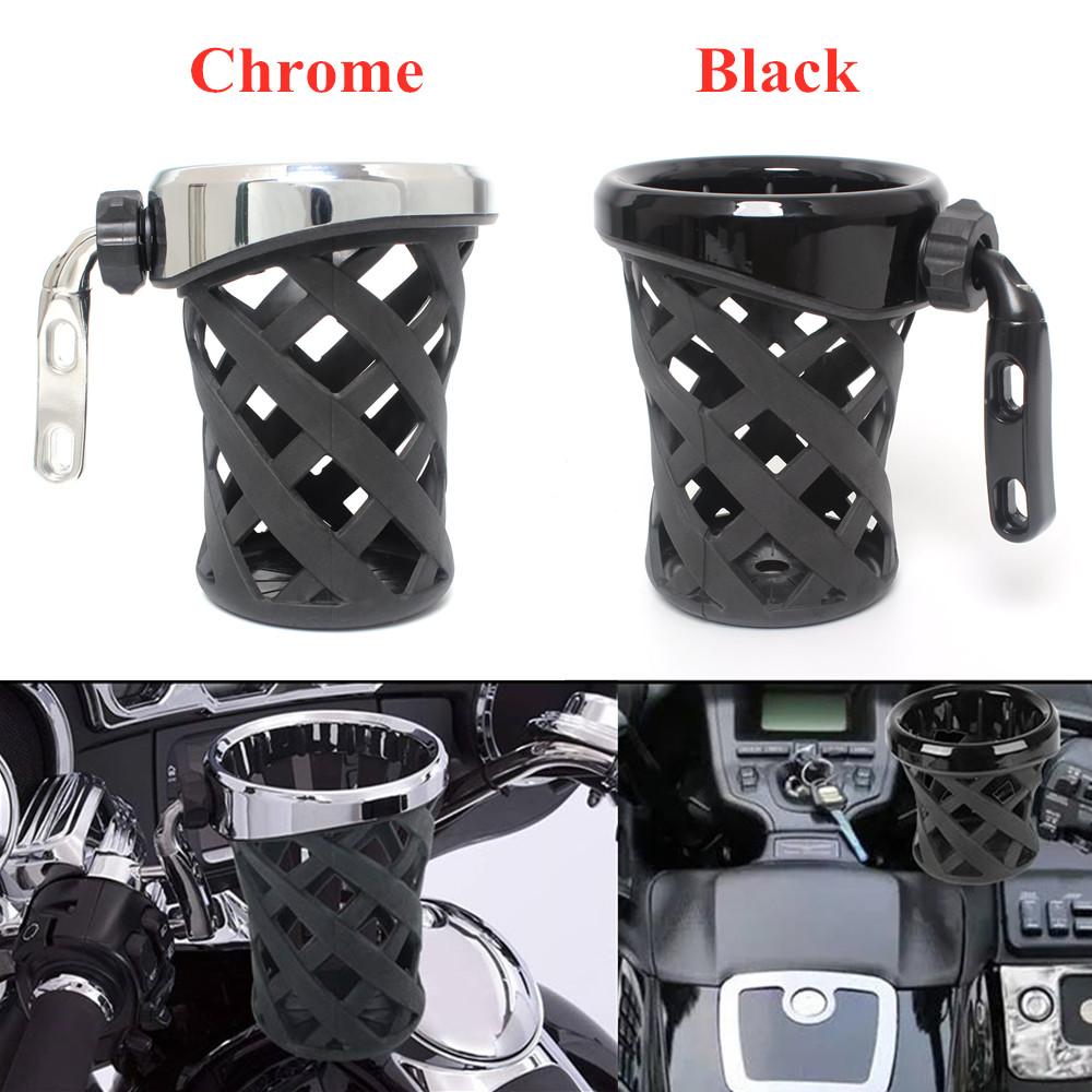 Аксессуары для мотоциклов Держатель для стакана на руль Для Harley Touring Electra Glide Yamaha Kawasaki Suzuki Питьевой держатель для стакана