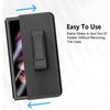 Противоскользящий зажим для ремня, кожаный чехол для Samsung Galaxy Z Fold 3 Fold3 Fold 4 Fold4 5g Zfold4 Zfold3, полная защита