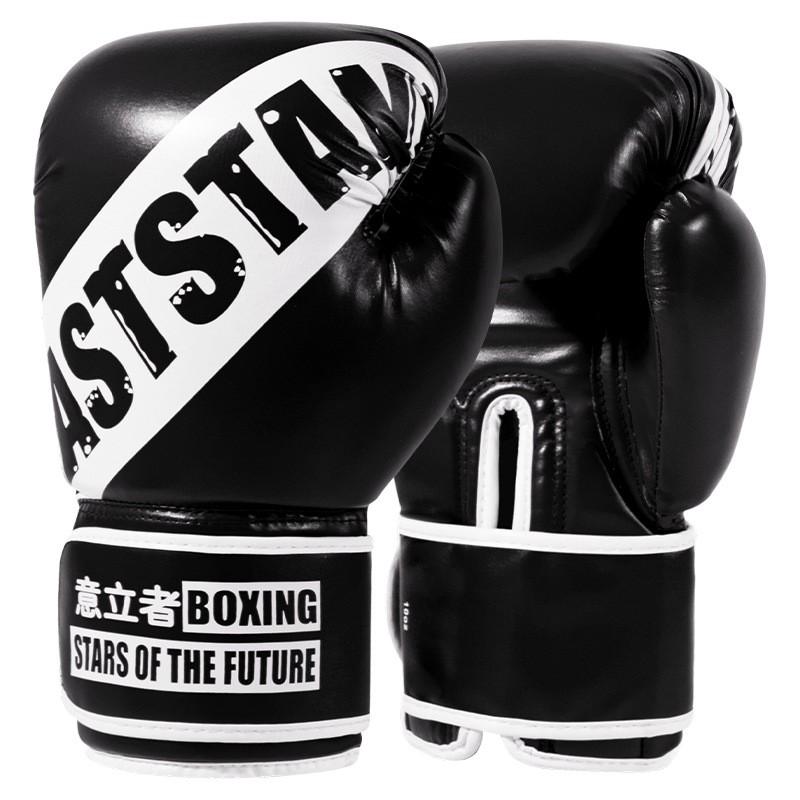 Professional Boxing Gloves Adults Kids Training Punching Bag Muay Thai Martial Arts Combat Sports PU Leather 6oz-12oz