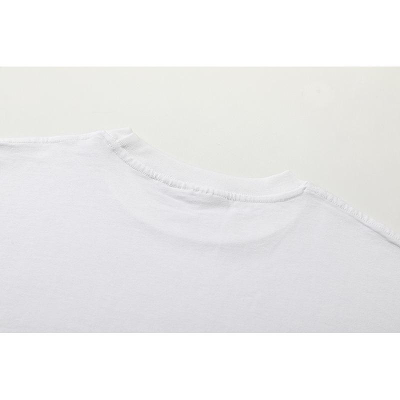 640 Trapstar London 2025 Лето Новая Высококачественная Хлопковая Круглая Горловина Свободная Футболка Большого Размера Для Мужчин и Женщин Парная Футболка