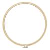 2 In 1 Embroidery Hoop Frame - Round Wooden - 25 Cm