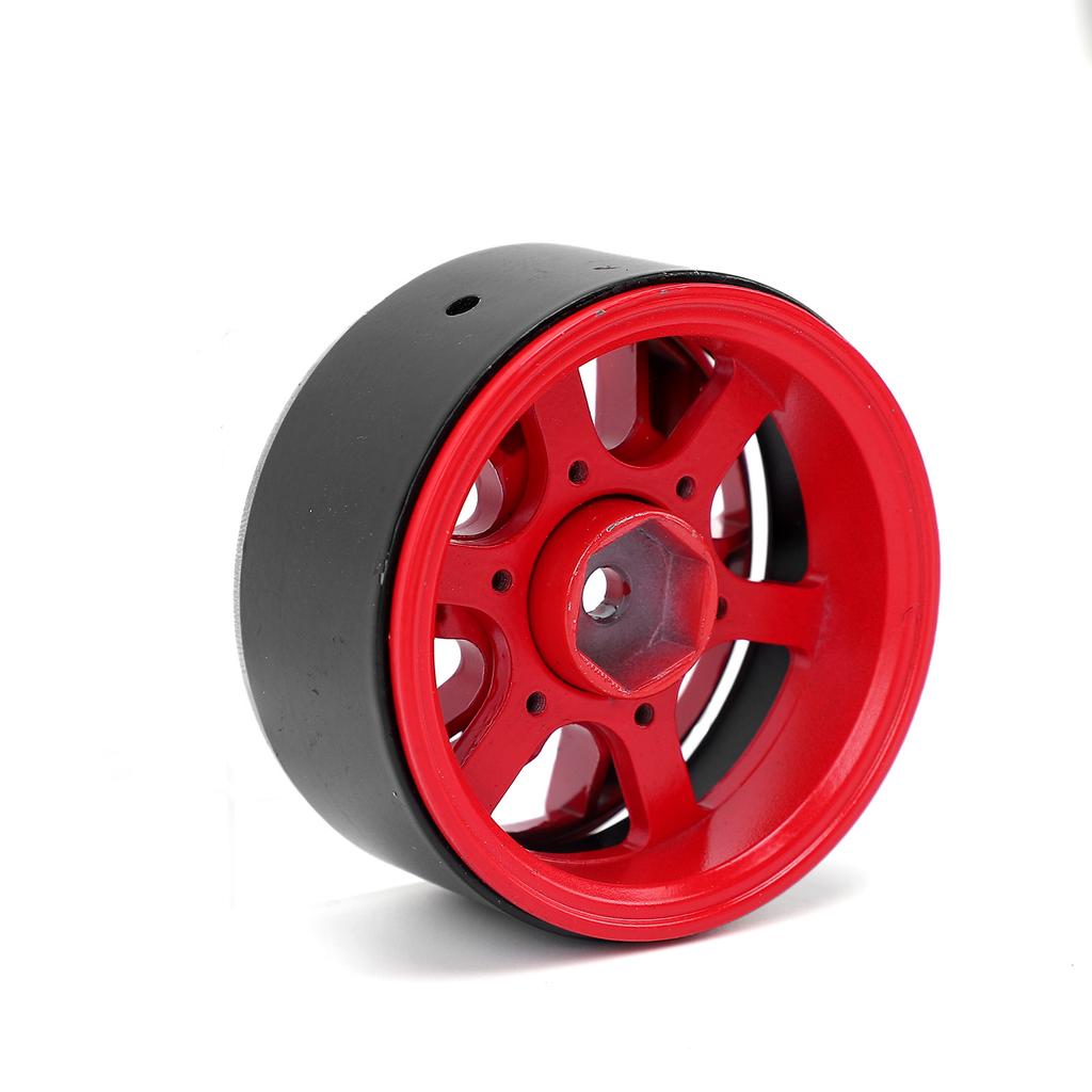 1.9 Inch Metal Wheel Hub for 1 10 SCX10 RC Crawler Durable Upgrade Parts DIY Crawler Car Accessories 12mm Hex Red