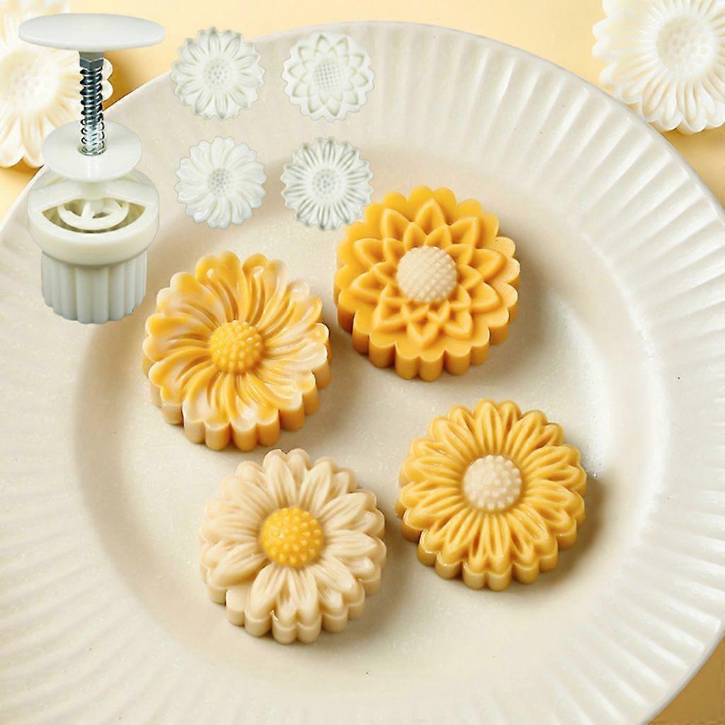 4pcs/set Cake Mold Lightweight DIY Decoration Non-stick Cake Decoration Supplies Baking Cake Mold Party Supplies