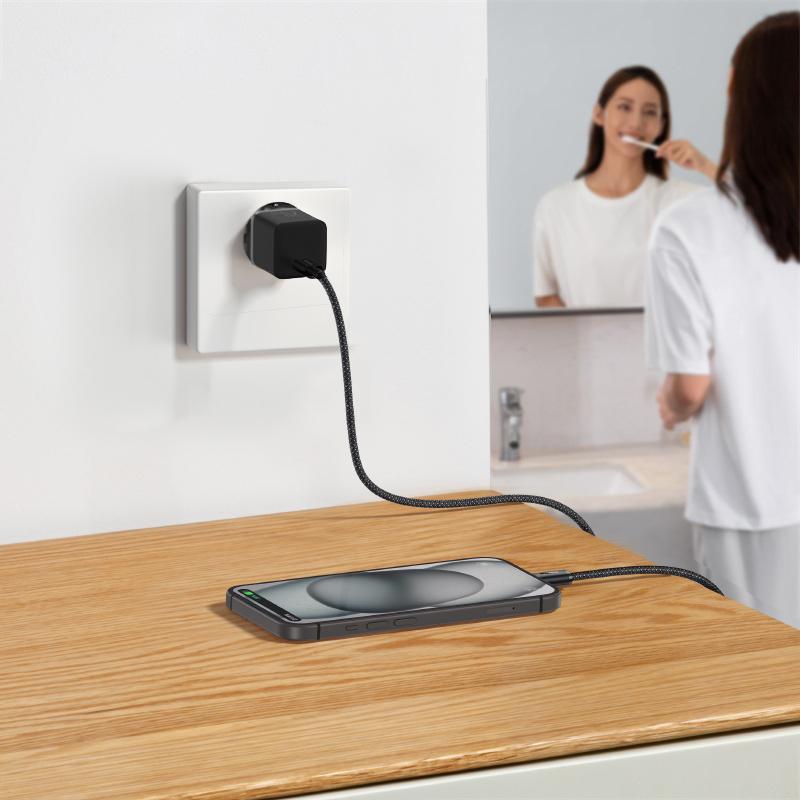 Baseus GaN5 быстрое зарядное устройство mini Type-C 20 Вт зарядное устройство для iPhone 16 15 14