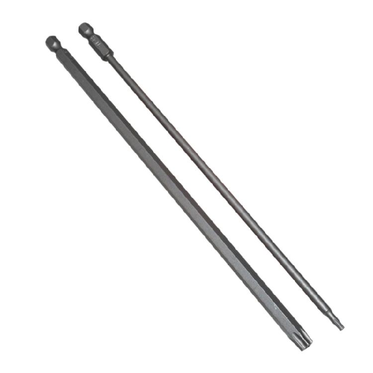 Professional 8PCS Power Bits Set for Torx Head Screws Strong Magnetism Hollow