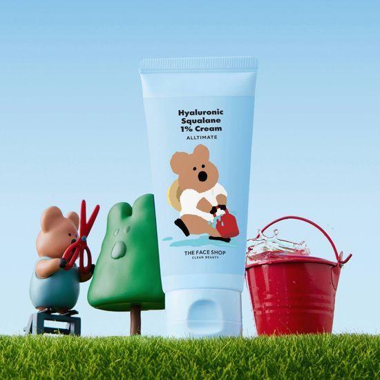 The Face Shop Ultimate Hyaluronic Squalane 1% Cream, 90ml