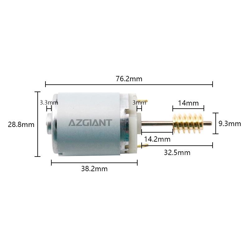 For 2002-2010 VW Touareg MK1 AZGIANT Car Steering Lock Actuator Inner Motor DC 12V Brand new high-quality replacement parts OEM