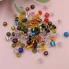 500Pcs For Jewelry Making 4mm DIY Earrings Necklace Bracelet Loose Spacer Beads Charm Glass Seed Beads Mix Color Colorful