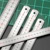 Профессиональный измерительный линейный инструмент из стали 2Cr13 с двумя системами измерений для деревообработки и дизайна