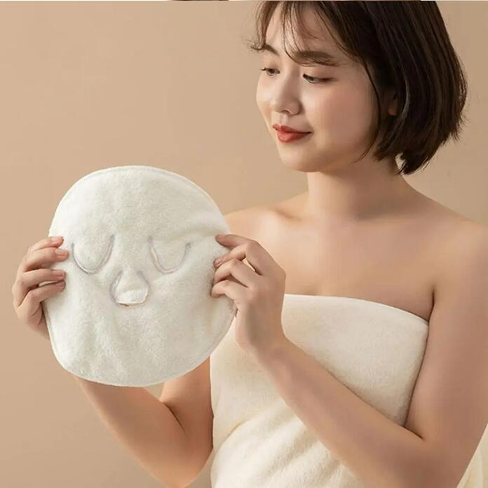 Горячая компресс-маска для лица Коралловый бархат 24x24,5 см