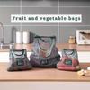 2pc  40*50cm Ventilated Mesh Storage Bags for Garlic, Potatoes, Onions - Durable Plastic Hanging Organizer for Kitchen & Pantry, Non-Food Contact Safe