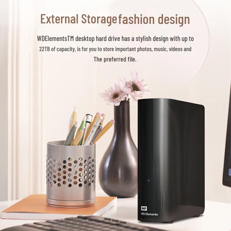 WD Elements Desktop 3.5-inch External Hard Drive
