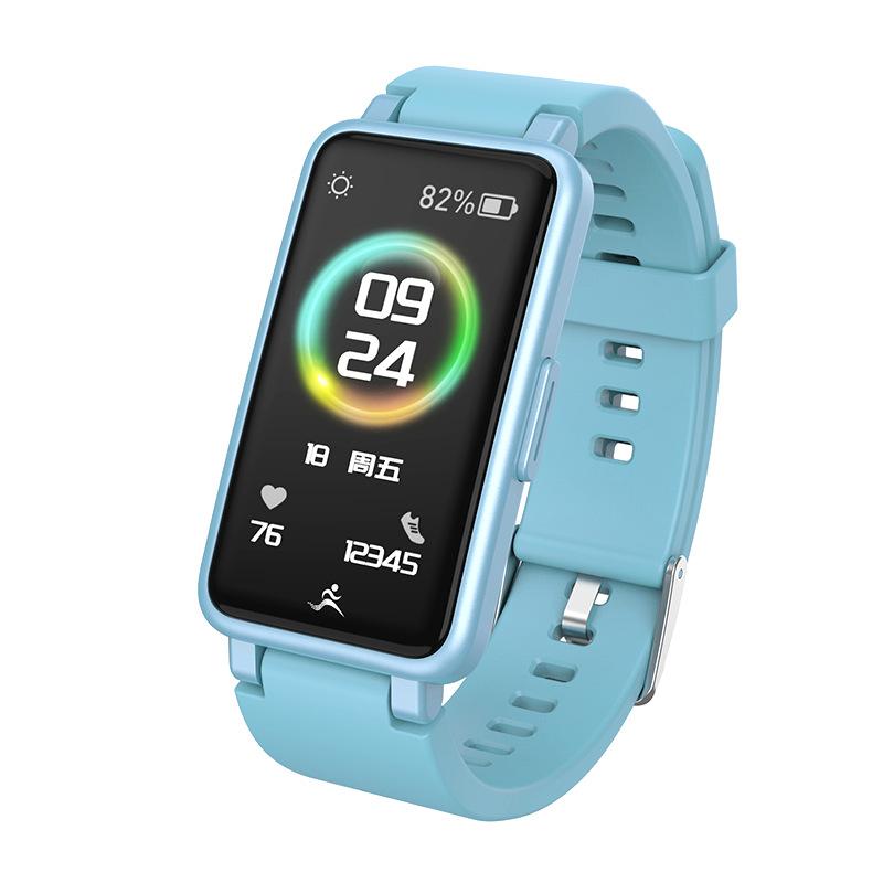 C2plus Smart Bracelet Водонепроницаемый Большой Аккумулятор Bluetooth Шагомер Частота Пульса Артериальное Давление Кислород Крови Музыка Погода Спортивный Браслет