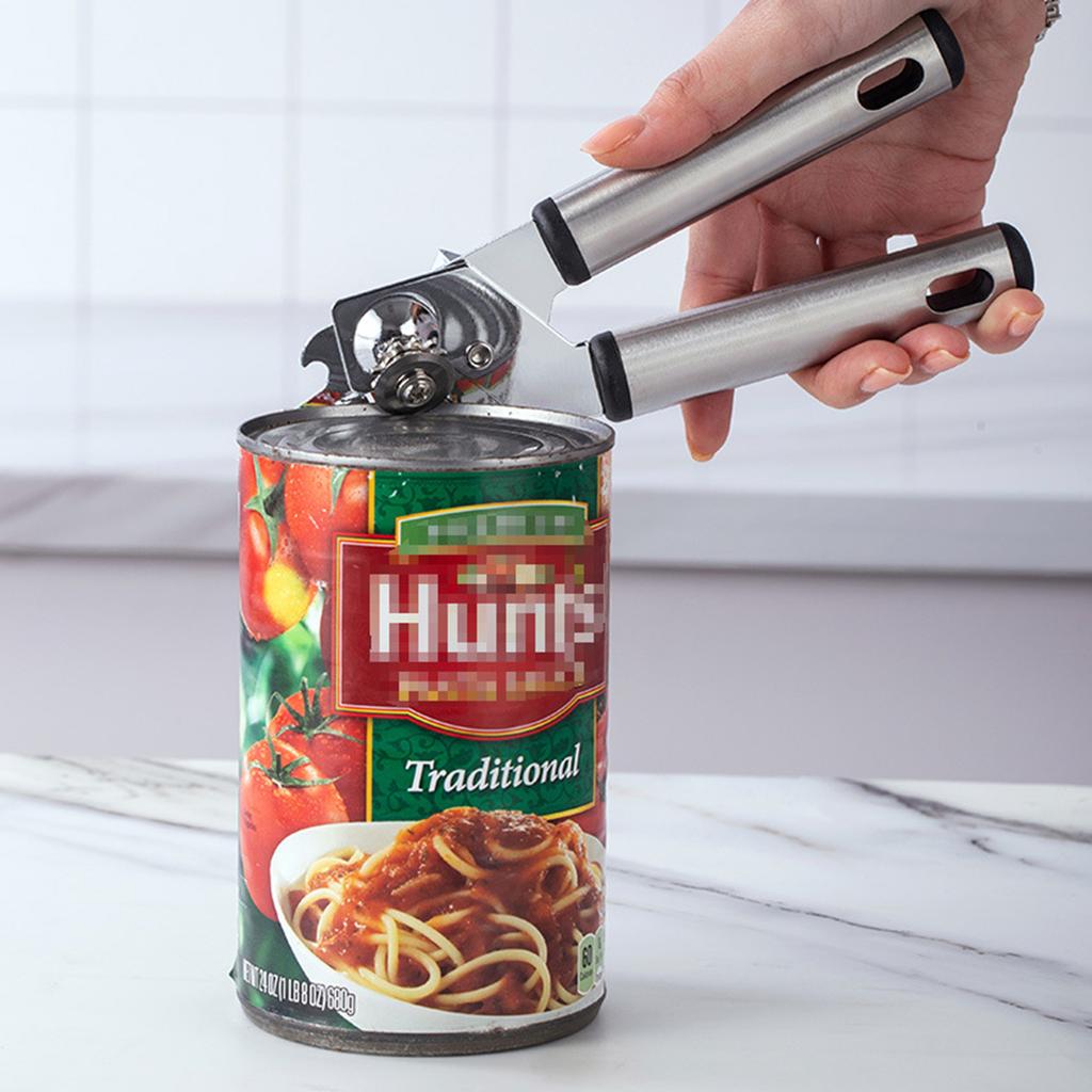 Ручная открывалка для консервов из нержавеющей стали, многофункциональный прочный нож для консервов, открывалка для консервов, кухонный инструмент