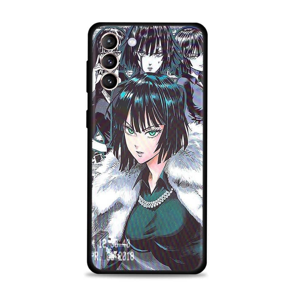 Для Samsung s20 fe Чехол Galaxy s21 ultra s22 s10 s20 s8 plus s22ultra Note 20ultra 10plus Funda One Push Man Saitama And Fubuki