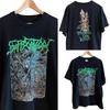 Ретро Футболка Suffocation Tour 1995 Хлопковый Перепечаток Все Размеры B07.126 Унисекс Футболка
