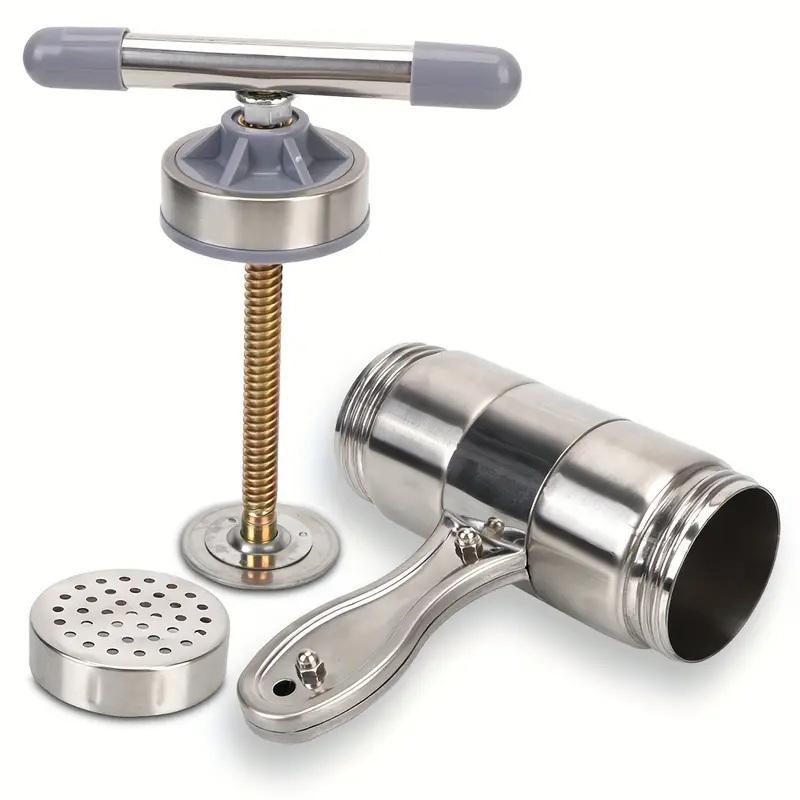 Нержавеющая сталь Приготовление спагетти пресс машина для пасты ручная лапшерезка соковыжималка для фруктов с 2 или 5 прессующими формами