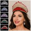 Luxury Zinc Zinc Alloy Princess Crown Elegant Bridal Headwear Temperament Rhinestone Diadem  Themed Parties