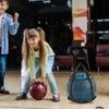 Одинарная сумка для боулинга, сетчатая спортивная сумка, сумка для переноски шаров для боулинга