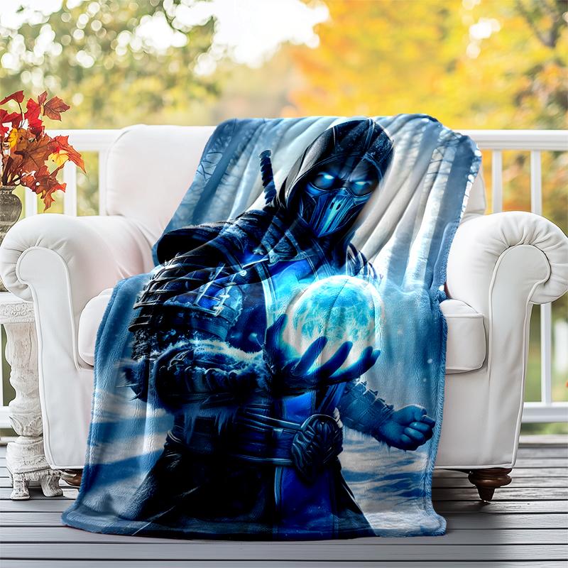 SubZero Flannel Blanket Soft All-Season Throw, Design for Camping, Car Travel, Hiking Sofa, Bed, Office Perfect Gift for Parties