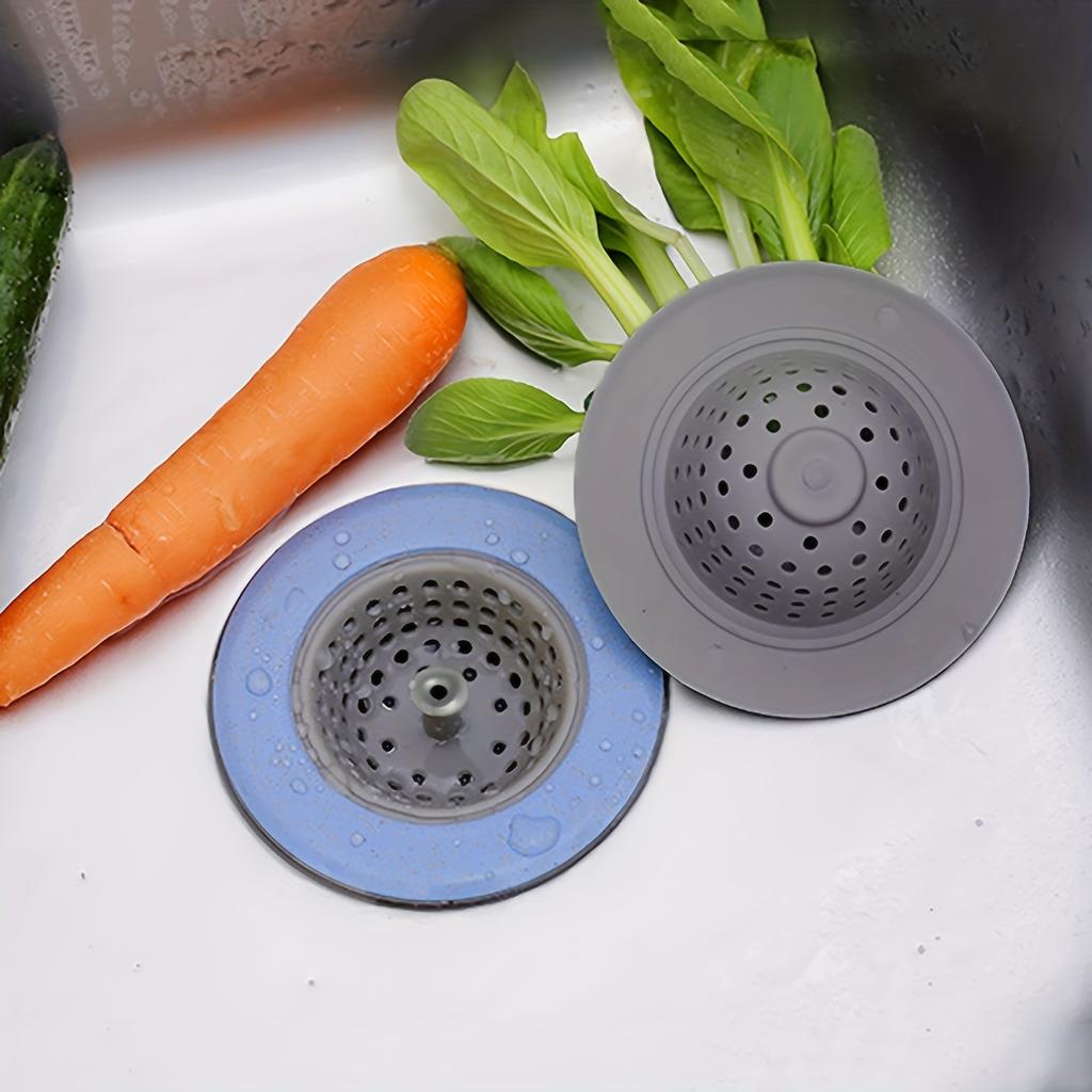 1/3/5 шт. Фильтр для кухонной раковины - Эффективный уловитель мусора и волос - Предотвращает засоры сливов ванны и раковины, Легко чистить,