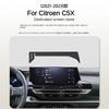 2025-2025 Для Citroen C5X Автомобильный экран Держатель для телефона Беспроводная зарядка Модификация навигации Интерьер Размер 12 дюймов