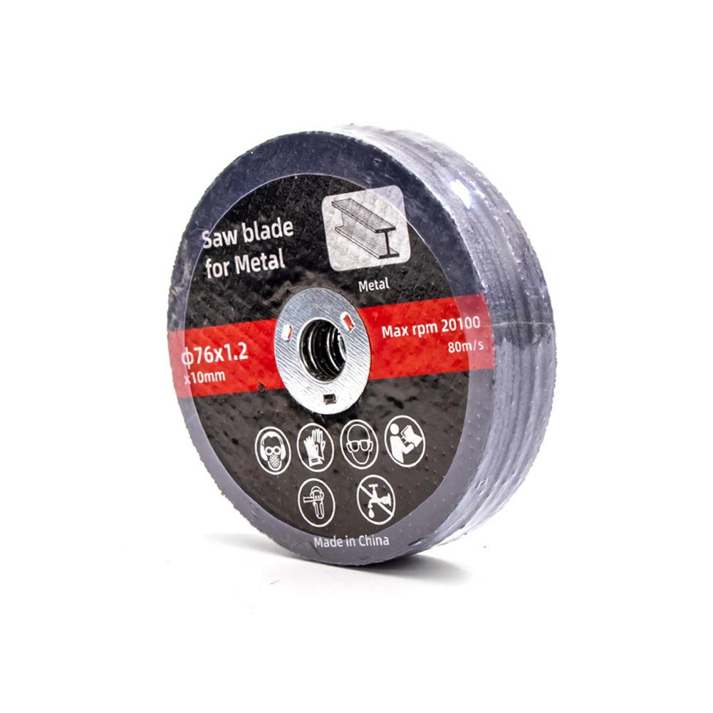 Диски для резки металла, 76 мм, лезвия для колес, круговая шлифовальная машина из смолы, угловая шлифовальная машина