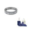 Swarovski Синтетический фианит, Стразы, Искусственный хрусталь, Кольца, Женские
