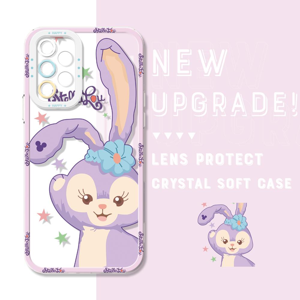 Противоударный чехол с рисунком StellaLou Duffy Gelatoni ShellieMay Crystal, полное покрытие, защита камеры, прозрачный мягкий чехол для телефона Samsung