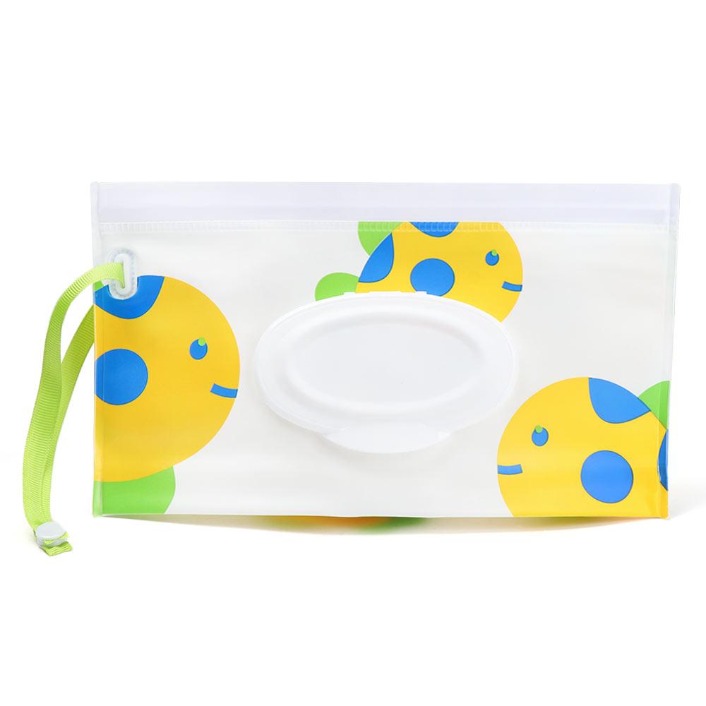 Portable Baby Product Carrying Case Wet Wipes Bag Tissue Box Stroller Accessories Cosmetic Pouch