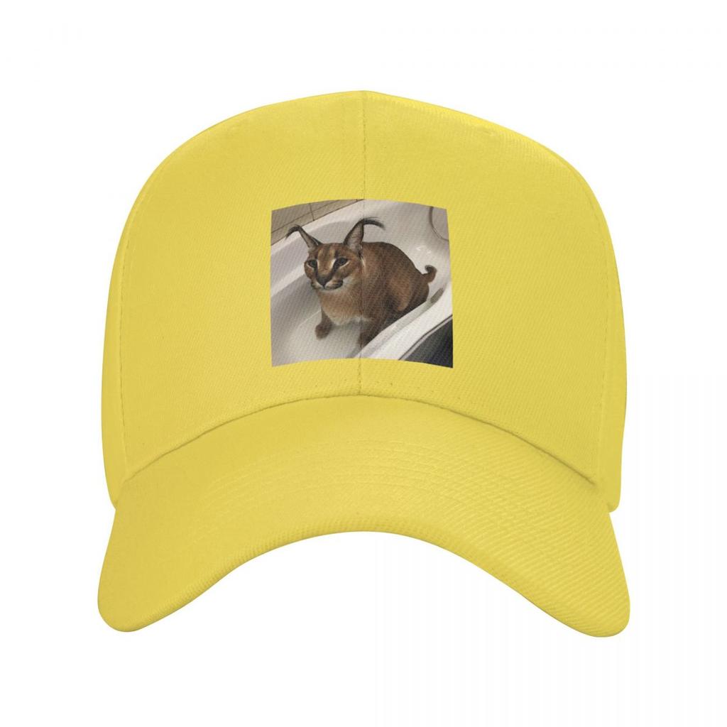 Punk Unisex Floppa Cute Meme Baseball Cap Adult Funny Caracal Cat Adjustable Dad Hat Unisex Women Hip Hop Snapback Caps Summer Hats
