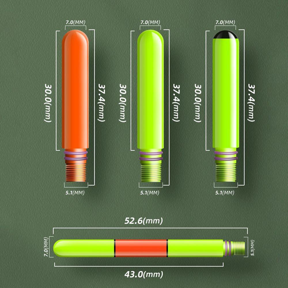 1 шт. датчик изменения цвета электронные поплавки буй супер яркий поплавок для ночной рыбалки cr425 батарея