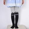 Spring Autumn Baby Girls Tights Cartoon Cat Patchwork Children Girl Pantyhose Pantyhose Soft Kids Cotton Warm Tights