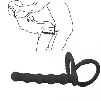 Вибраторы с двойным проникновением, страпон для пениса, фаллоимитатор, вибратор, секс-игрушки для женщин и мужчин, ремешок на пенис, анальные бусины, вилка, массажер для взрослых