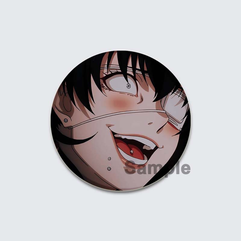 32/44/58 мм аниме Kakegurui Брошь ручной работы булавка мультяшная фигурка Юмэко Джабами значок мультяшный косплей значок для рюкзака Декор ювелирные изделия подарки