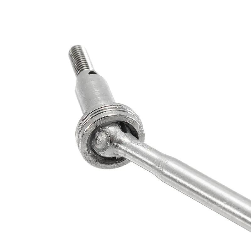 Комплект из 2 передних универсальных карданных валов из нержавеющей стали для радиоуправляемой машины XinleHong 9125 масштаба 1/10.