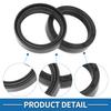 A ABSOPRO Oil Seal TC Seal Ring Rotary Shaft Seal 25x32x7mm High Pressure Nitrile Rubber Black 5pcs