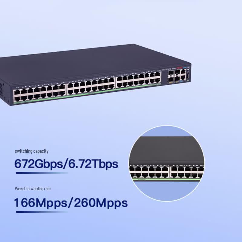 H3C S5130S-52MS-EI-G 48-Port Gigabit Managed 10G Switch