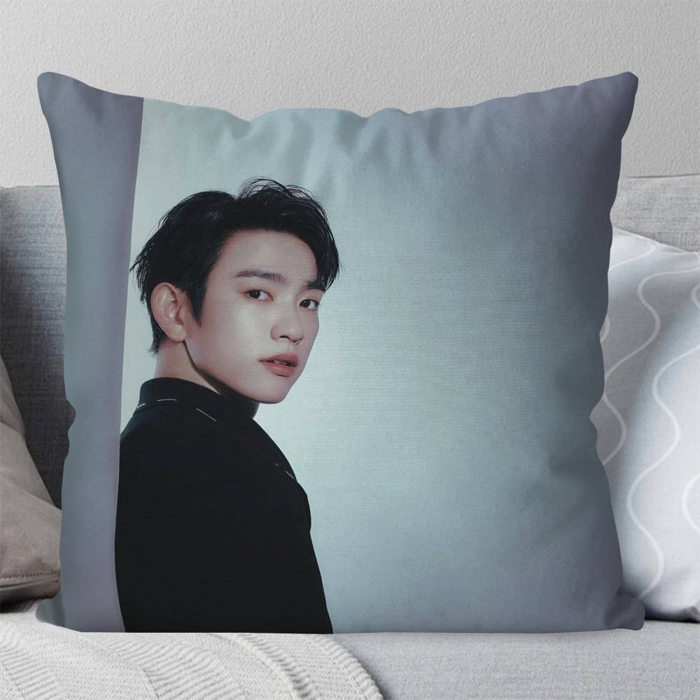 Korean Celebrity PPark Jinyoung Pillow Case Fashion Square Pillowcase Bedroom Sofa Room Ins Decoration Leisure
