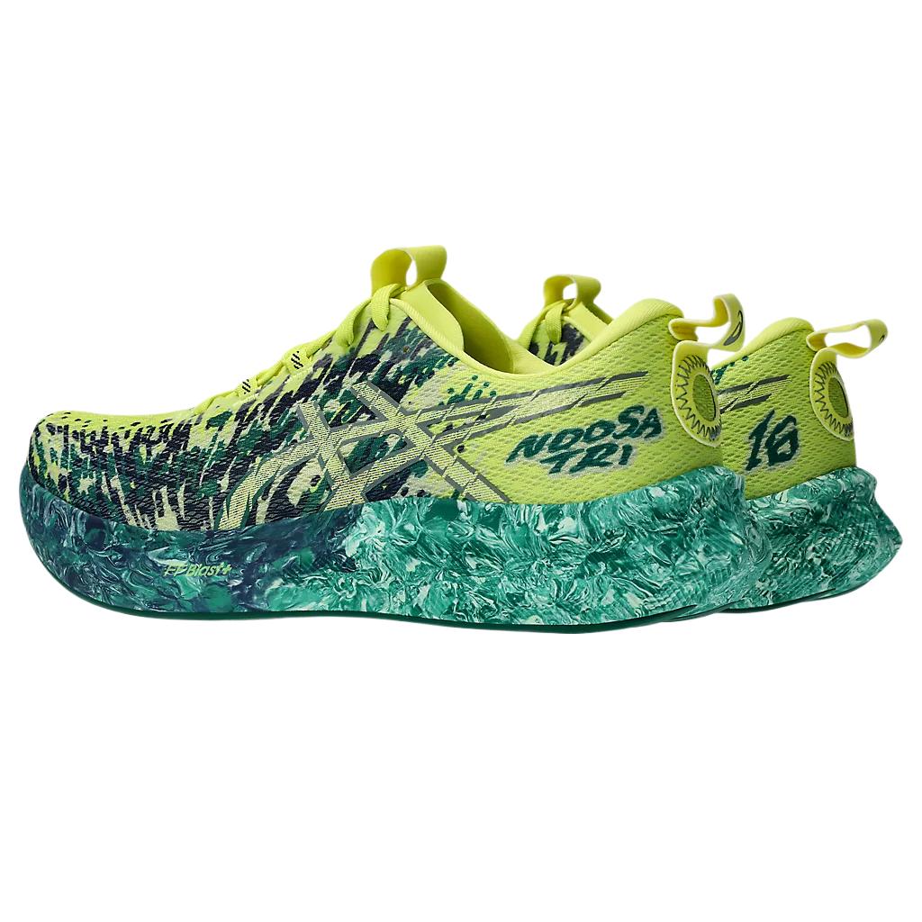 Asics Noosa Tri 16 Comfortable Versatile Simple Fashion Durable Low-Top Running Shoes Men Running Shoes Lemon-Green 1011B872-752