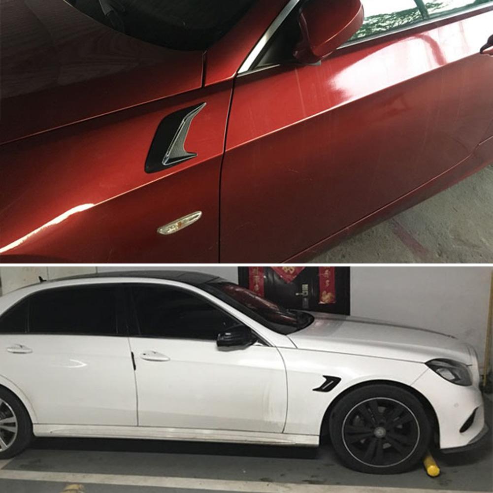 2Pcs Car Side Air Vent Modification Ventilation Grille Cover Side Air Intake Cover Hood Decoration Car Modification